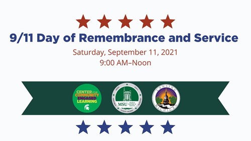 9/11 Day of Remembrance and Service, Saturday, September 11, 2021, 9:00 AM - Noon